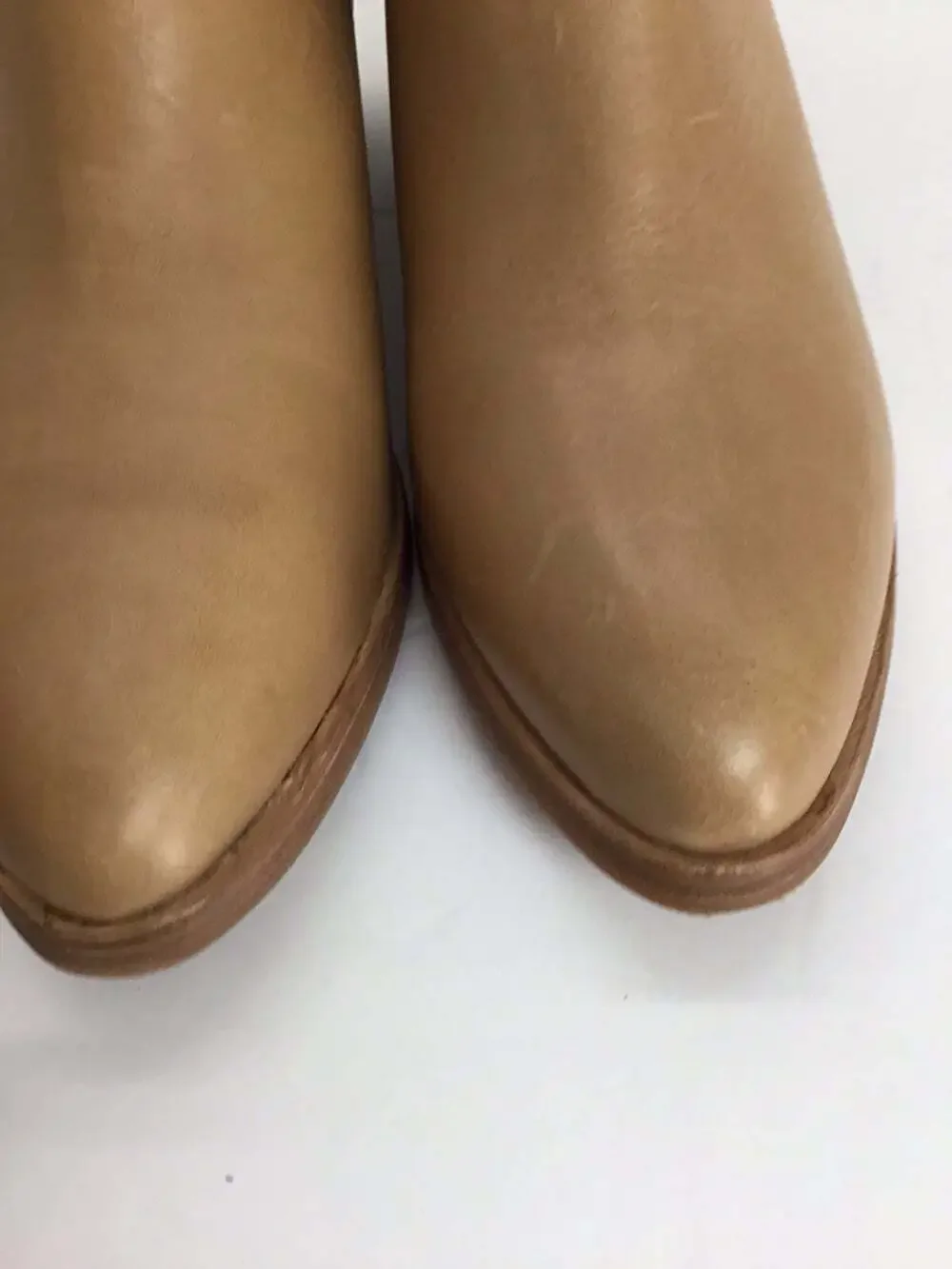 Nisolo NWOT Mia Everyday 100% Leather Ankle Bootie Women’s Almond Tan Size 7